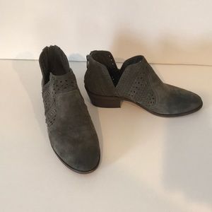 Vince Camuto suede booties size 9.5/39.5